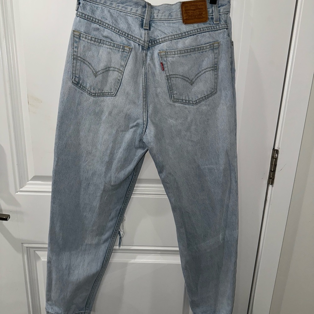 I am selling a pair of mom jeans